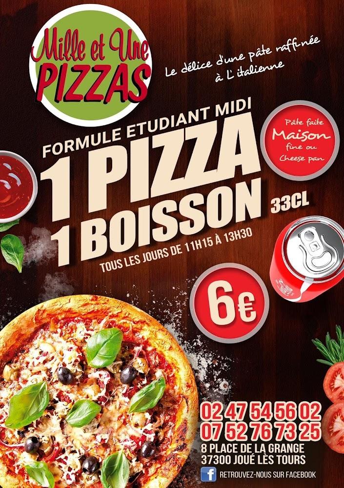 Mille & une Pizzas - Menu Image 3